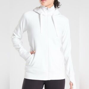 Athleta Triumph Zip Up Hoodie Jacket